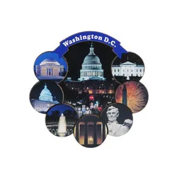 Custom 3D MDF Souvenir  Wood Fridge Magnet