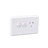 Australian Standard SAA Single wall socket With Switch