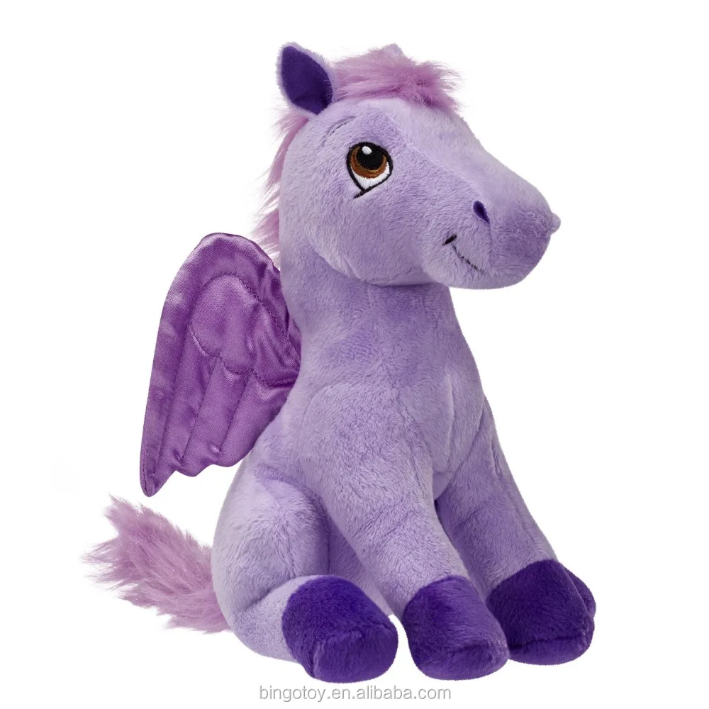 purple horse stuffed animal
