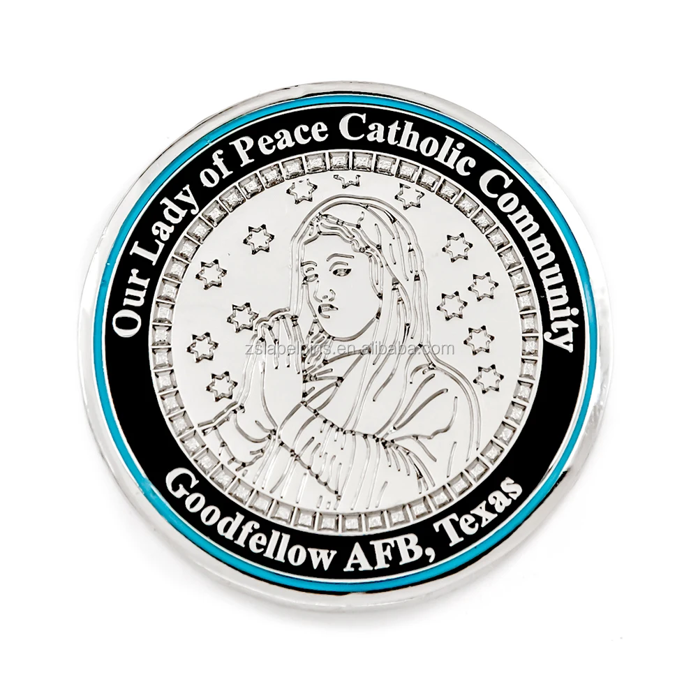 
Fire Fighter Brotherhood Saint Florian Challenge Coin 