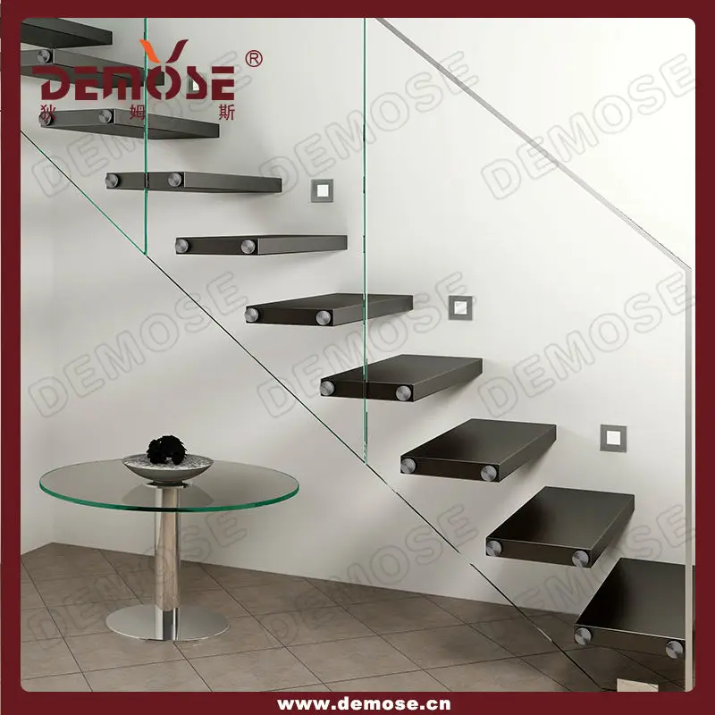 Prefab Indoor Modern Simple Style Galvanize Steel Stair - Buy Steel ...