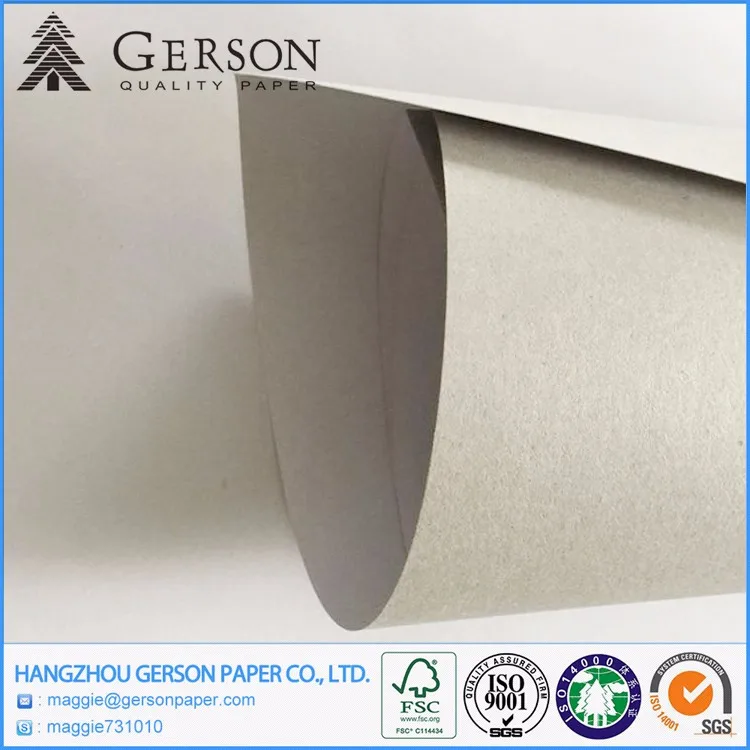 Cheap Price High Quality Duplex Paper Roll Coated Duplex Board Grey Back in Sheet