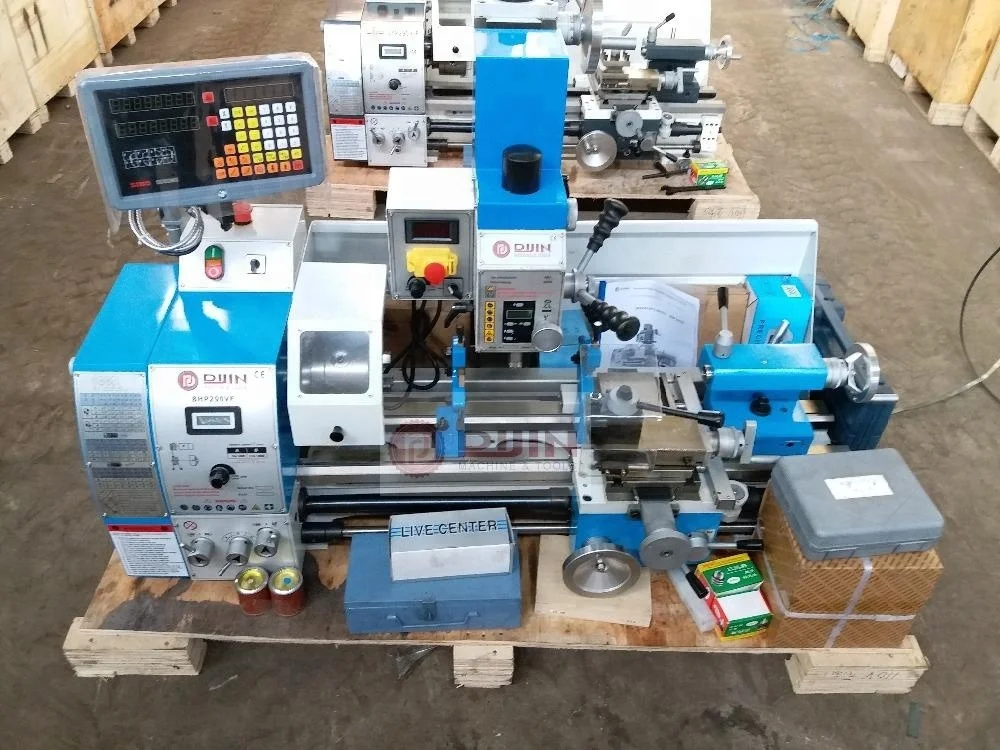 Small Drill Mill Combo Lathe Combination Bench Lathe Milling Machine