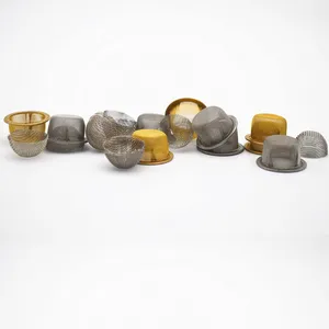 Image of Bowl shape smoking pipe screen stainless steel filter mesh screens fit smoking bongs