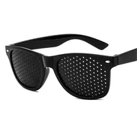

Anti-myopia Pinhole Glasses Pin hole Sunglasses Eye Exercise Eyesight Improve Natural Healing vision Care Eyeglasses