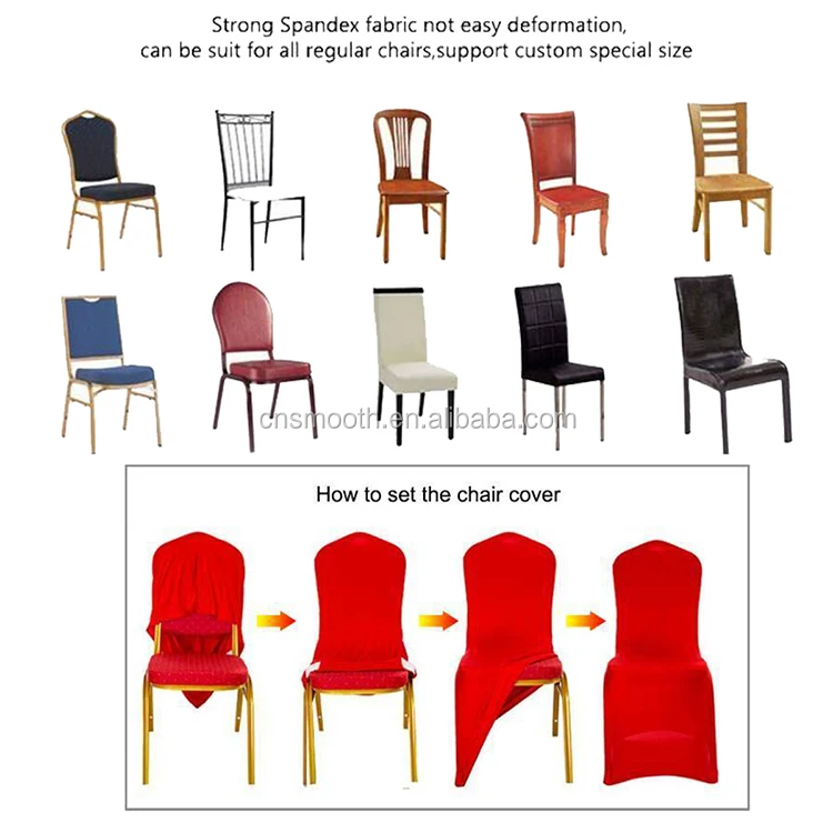 Folding Wedding Ruffled Ivory Spandex Satin Chair Cover/chair Covers