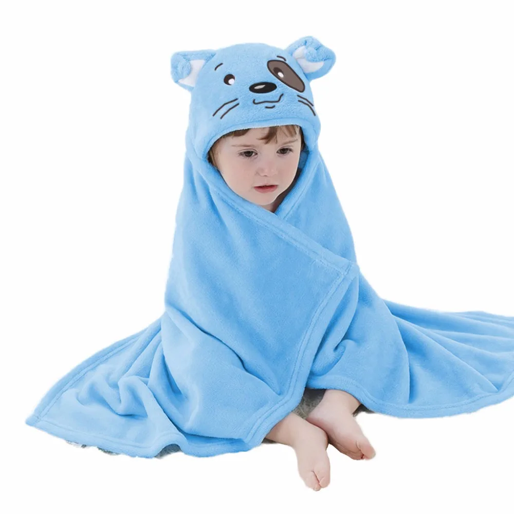baby hooded poncho towel