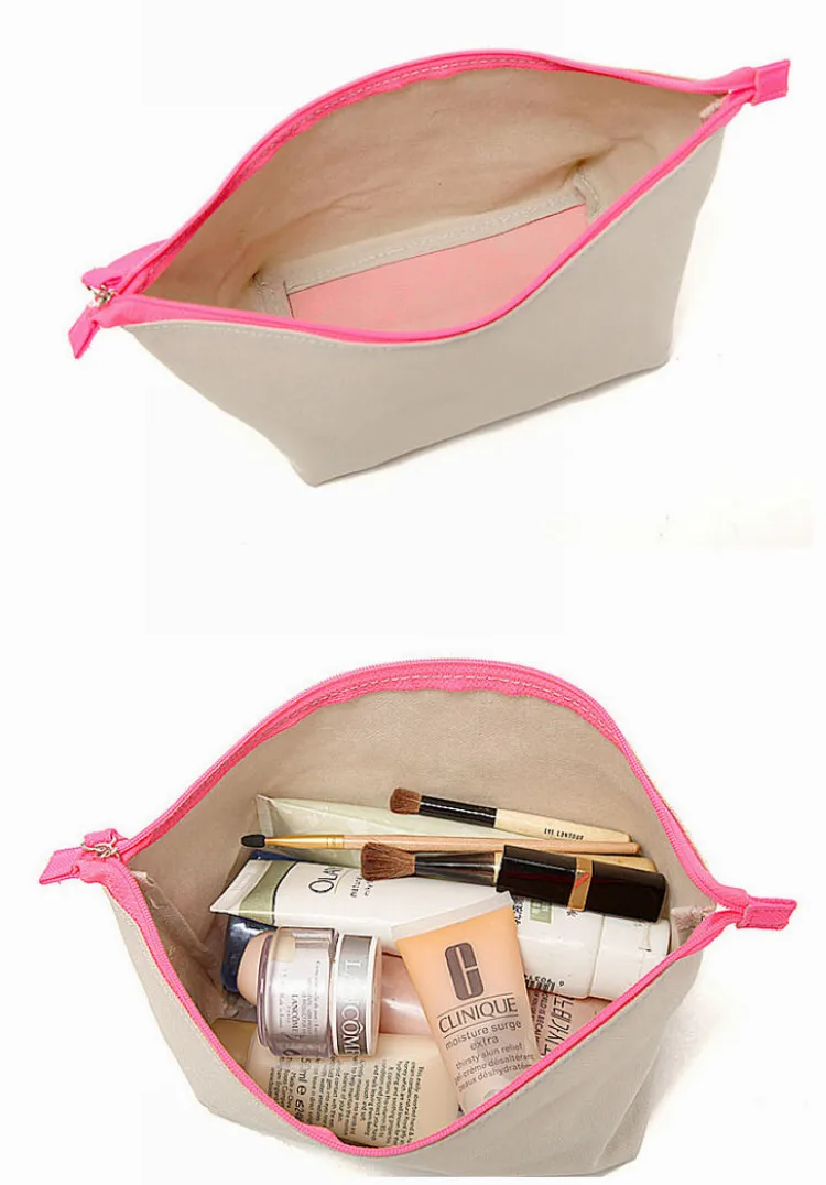 Cheap Custom Wholesale Canvas Cosmetic Bag For Women In 2019 Buy Canvas Cosmetic Bag,Wholesale