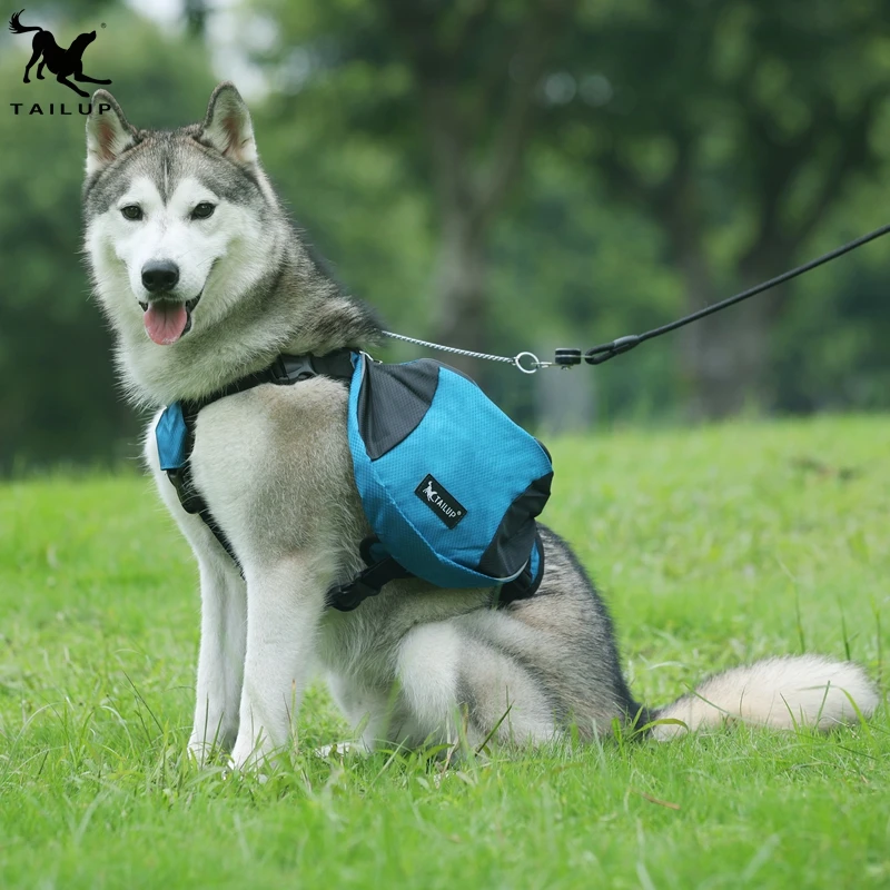 New Arrival Waterproof Backpack For Dog Outdoor Reflective Dog Harness