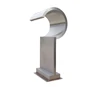 Garden Water Features Swimming Pool Fountain Water Curtain in brushed stainless steel garden pond waterfall