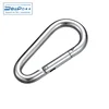 304 / 316 Stainless steel Egg Type Snap Hook Din5299 Form B Carabiner Rigging hardware for Middle east market
