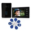 7 Inch HD Screen Monitor video door phone intercom system 1 Outdoor Door Bell 1 Entry Monitor