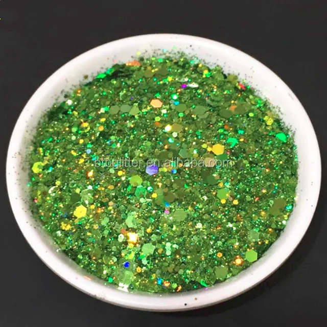 Factory Holographic Chunky Shape Cosmetic Glitter Bulk 56 Colors