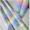 rainbow design holographic foil silver for cigarette packing