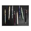 Korea popular dot metal press creative stationery students writing pen custom gift heat transfer printing kawai click pen