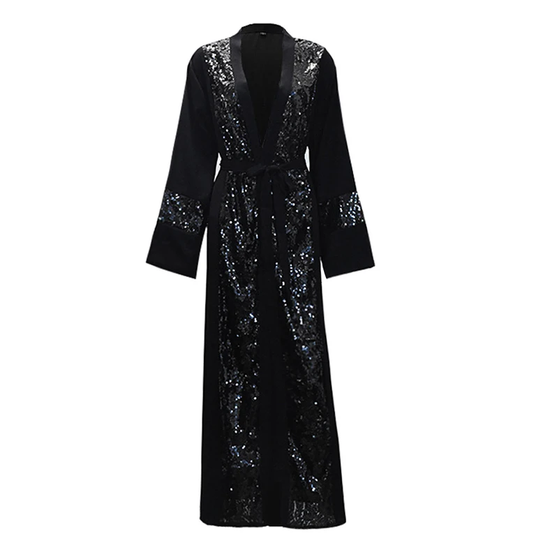 

Muslim Women Sequin Dresses Sequin Muslim Lady Dress islamic women muslim dress abaya, N/a