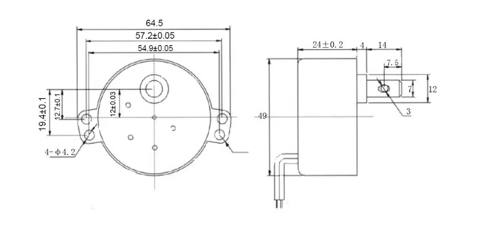 Air Cooler Swing Motor