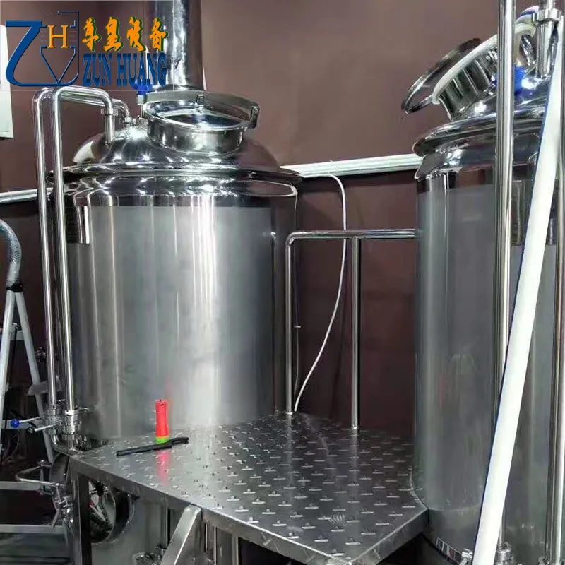 500L Craft Beer Brewery Equipment With Customized
