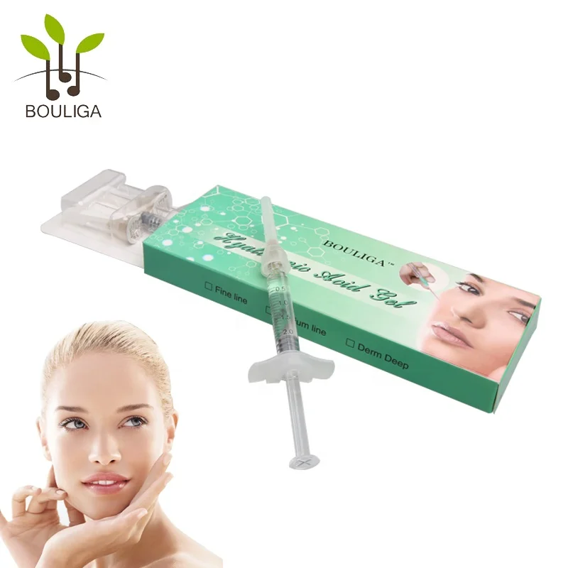 

best quality 5ml/syringe hyaluronic acid fillers gel injections for nose/lips/face