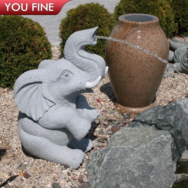 Outdoor Decorative Elephant Water Fountain - Buy Elephant Water ...