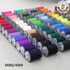 Specialty Multi Colour Linen Waxed Polyester Threads