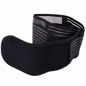 self heat back brace belt for lumbar posture support