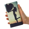 Wallet leather case For LG Zone 4