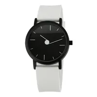 

New Minimalist Design Hot Selling Spot Japan Movt Quartz Wrist Silicon Watches For Men And Women Watch Unisex Silicone Band