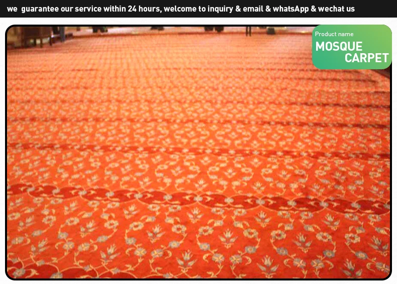Prayer mat roll mosque carpet manufacturers for prayer room