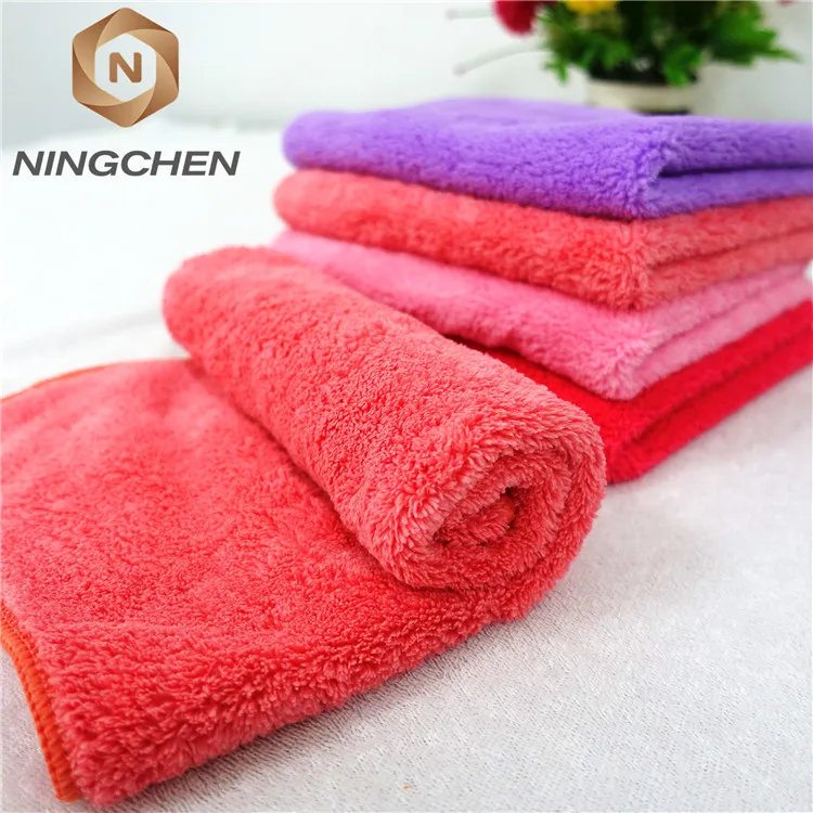 Coral Fleece Fabric 80% Cotton 20% Polyester 30X50 Microfiber Car Polishing  Drying Towels - Buy Coral Fleece Fabric 80% Cotton 20% Polyester 30X50  Microfiber Car Polishing Drying Towels Product on