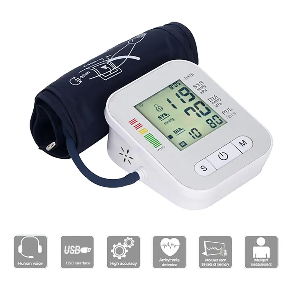 new design arm bluetooth blood pressure monitor
