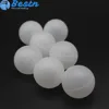 White hollow floating plastic ball for cooking