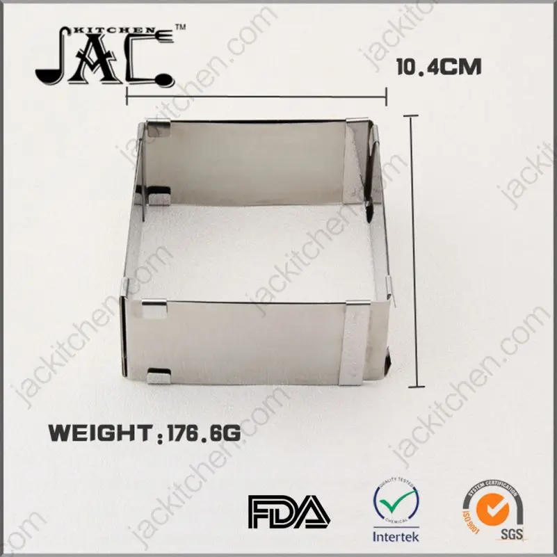 Healthy Stainless Steel Mini Cake Mold