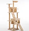 Multiple combinations plush cat tree house cat climbing tree