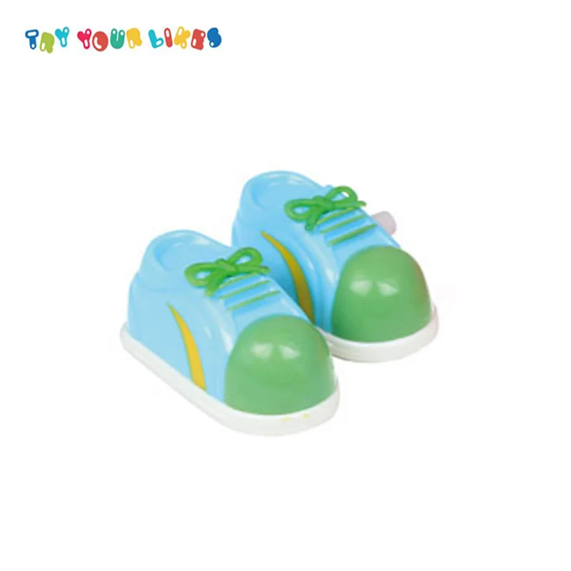 Cute Colourful Mini Christmas Finger Shoes Wind Up Toys For Sale