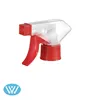 28/410 transparent and red plastic trigger sprayer