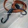 high tenacity 18mm flat elastic rubber cord shock cord with hook for sales
