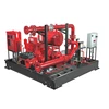 Centrifugal electric+diesel+jockey fire fighting pump group with CE