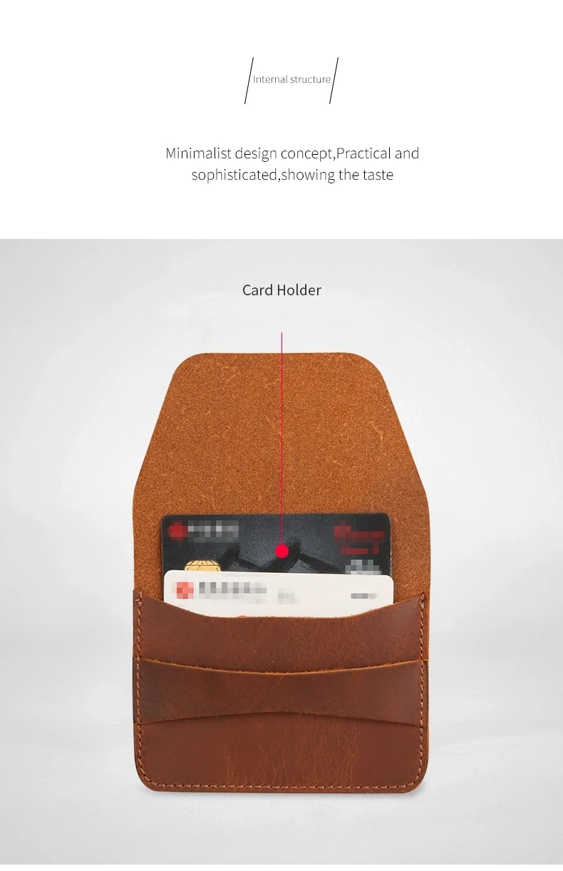 European style wallets leather men custom logo genuine leather wallets for men ME1441