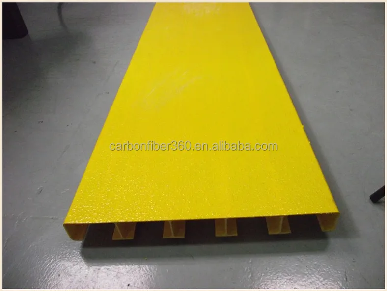 Fibra de vidrio cubierta de paneles, Fibra de vidrio suspendido