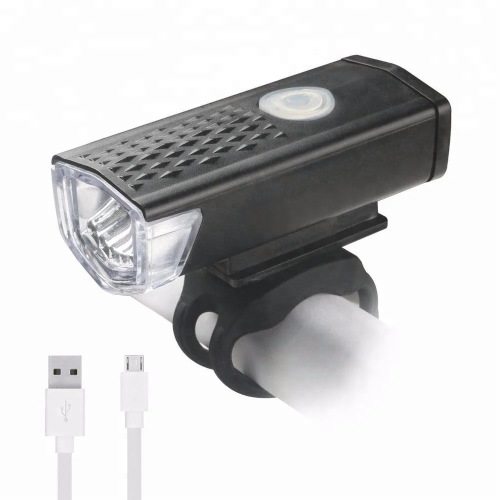 

high power 300 lumen waterproof front bike 3 molds 3W rechargeable led bicycle lights, Black/white