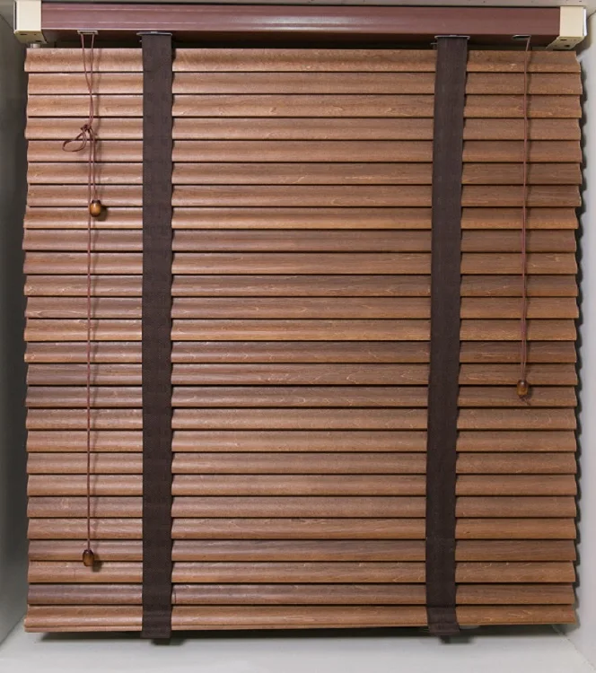

Aluminum PVC Outdoor Wooden Venetian Blinds, Customer's request