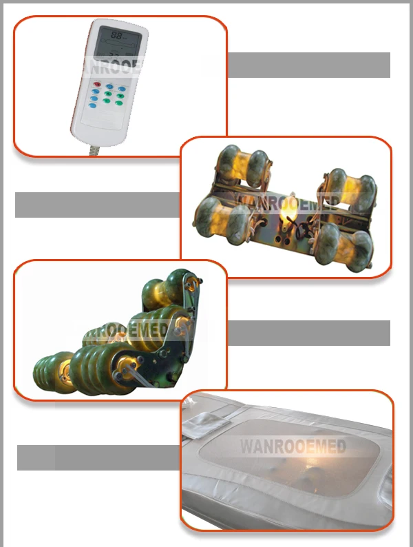 Db104 Adjustable Hospital Therapy Thermal Roller Jade Massage Table Buy Jade Massage Table