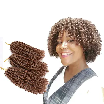 Hot Sale Afro Marley Crochet Pre Twisted Braiding Hair Extension 8