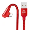 SOSLPAI free sample usb data link cable nylon braided custom logo usb data cable for iphone 6 cable