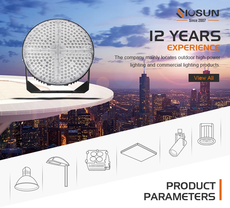 600W 1200W SMD LED Flood Light Waterproof IP66 Stadium LED Floodlights