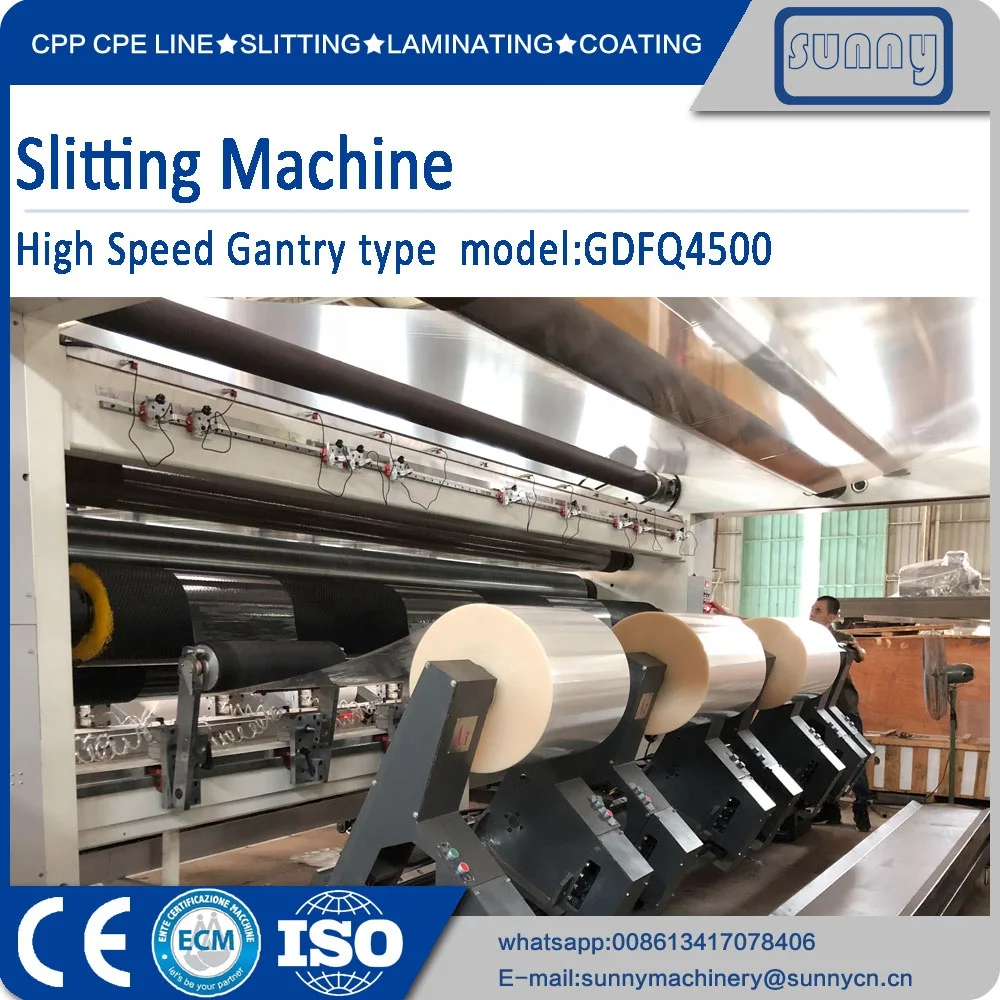 
slitting machinery GDFQ4500 