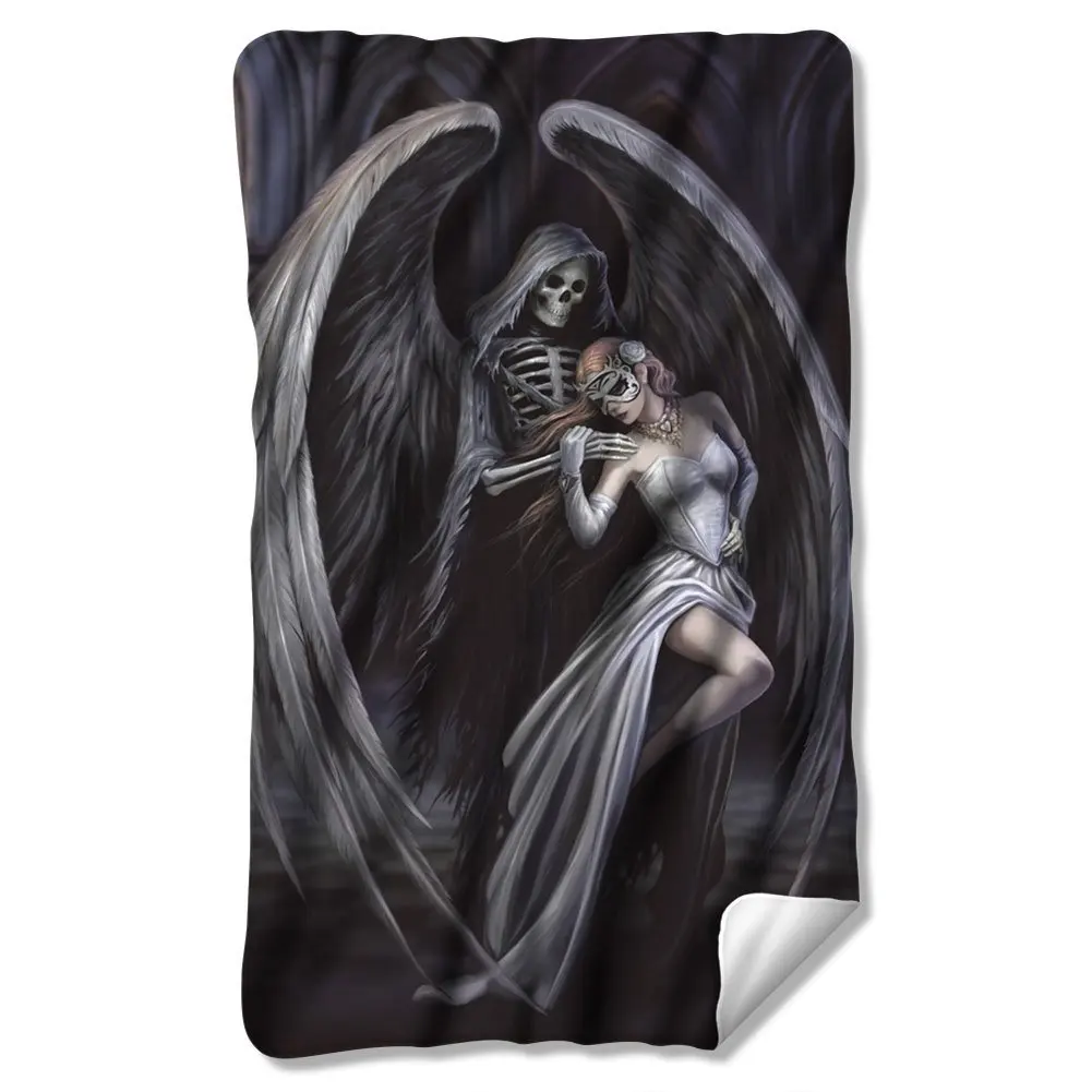 Buy Anne Stokes Rock God Grim Reaper Gothic School Backpack Rucksack 