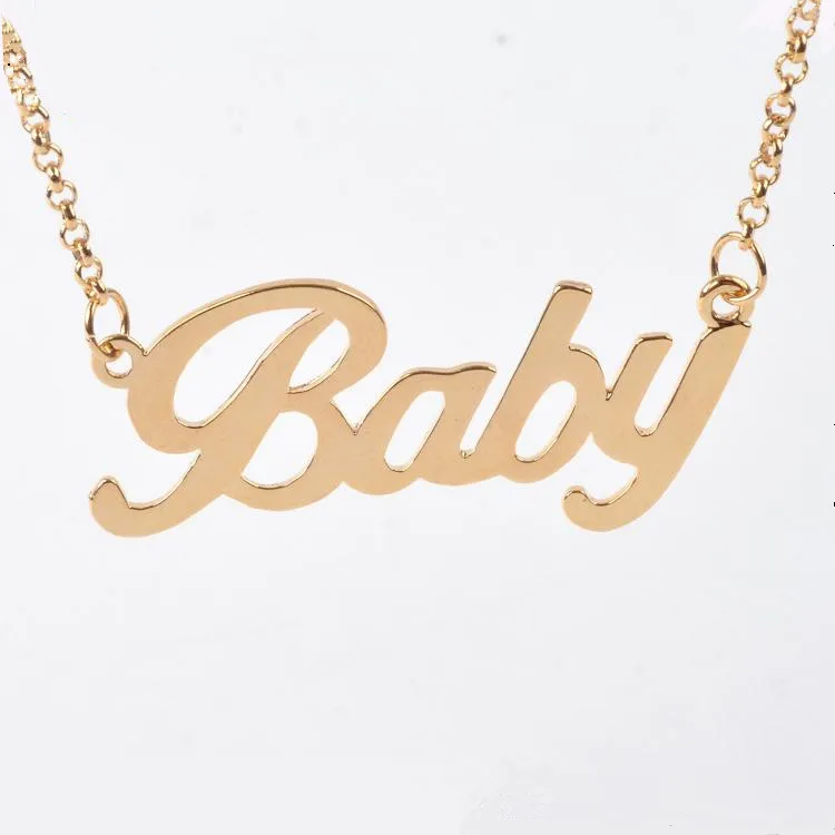 customized baby necklace