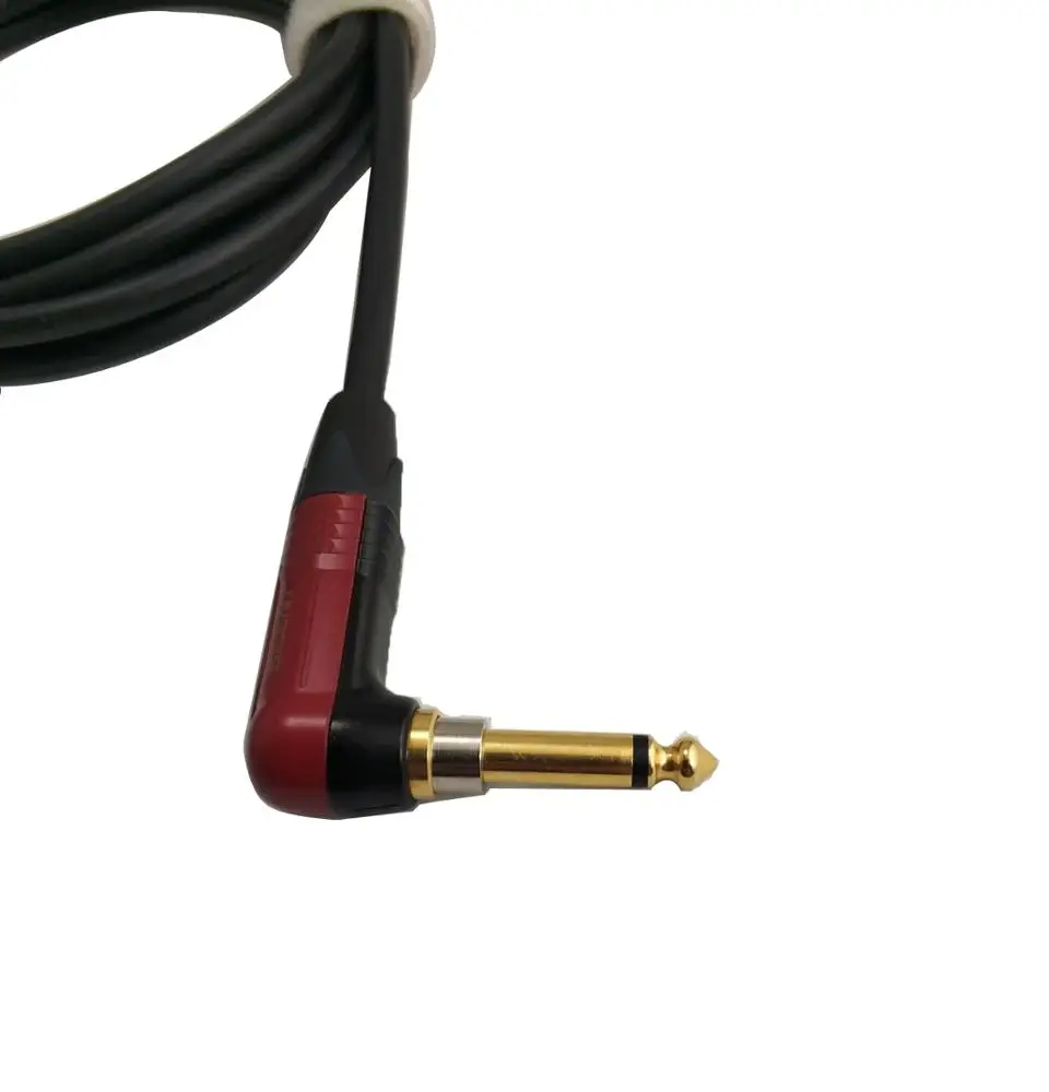New Design 1/4'' 6.35mm Instrument Guitar Cable With Integrated Mute